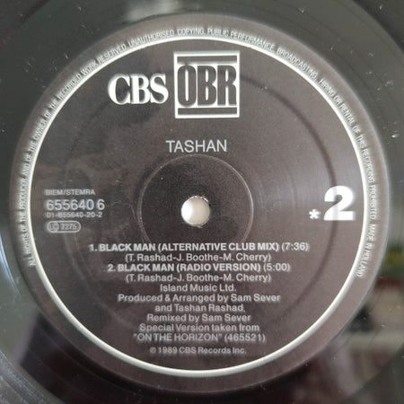 Tashan : Black Man (12", Maxi)