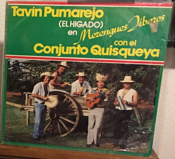 Tavín Pumarejo Con El Conjunto Quisqueya : Merengues Jibaros (LP, Album)
