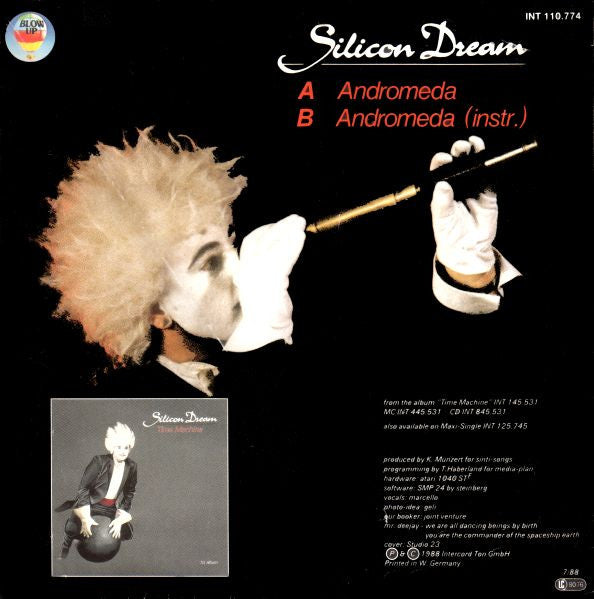 Silicon Dream : Andromeda (7", Single, Red)