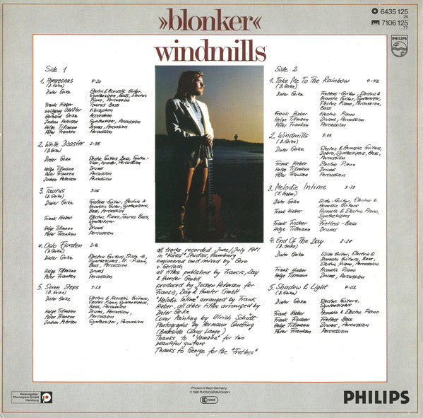 Blonker : Windmills (LP, Album)