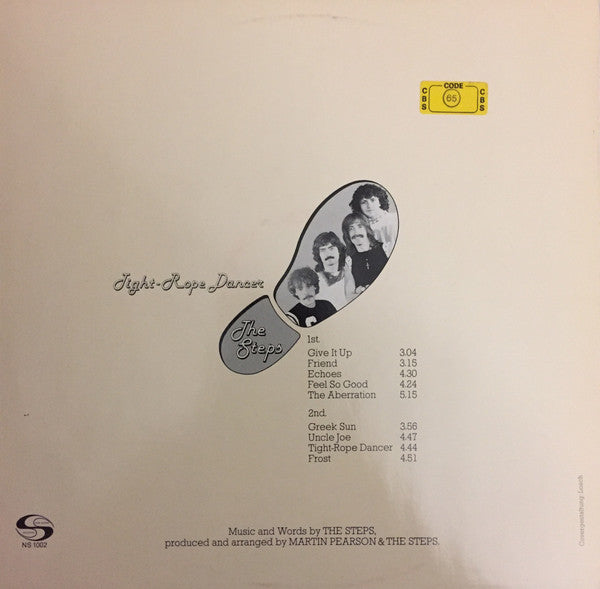 The Steps (8) : Tight-Rope Dancer (LP, Album)