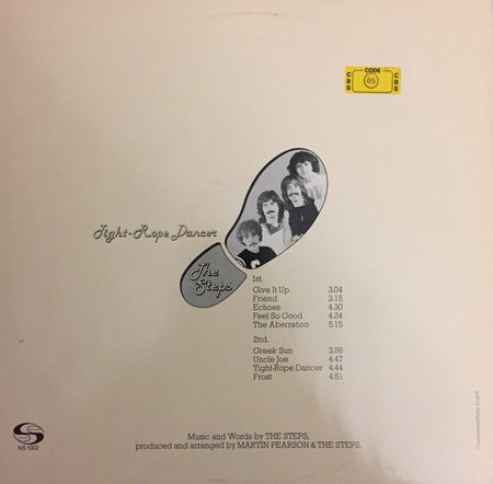 The Steps (8) : Tight-Rope Dancer (LP, Album)