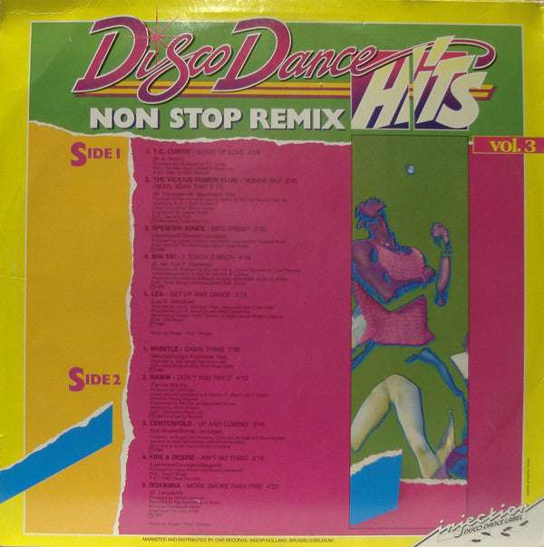 Various : Disco Dance Hits Vol. 3 (LP, Comp, Mixed)