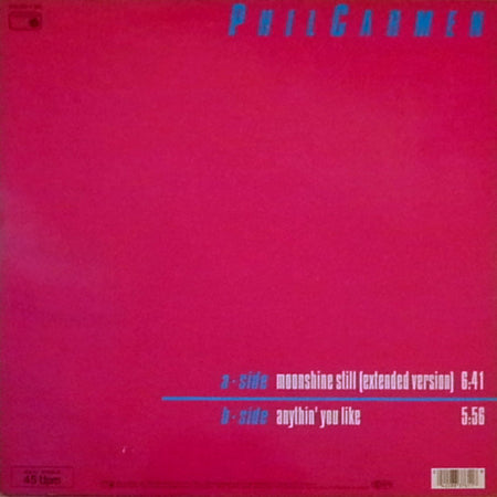 Phil Carmen : Moonshine Still (12")