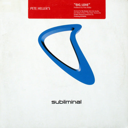 Pete Heller : Big Love (12")
