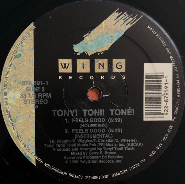 Tony! Toni! Toné! : Whatever You Want / Feels Good (12", Single)