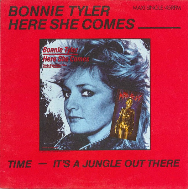 Bonnie Tyler : Here She Comes (12", Maxi)