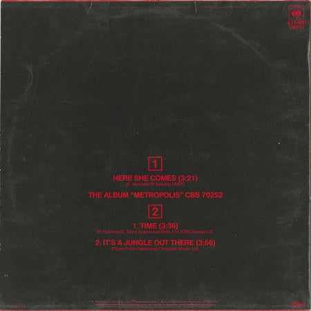 Bonnie Tyler : Here She Comes (12", Maxi)