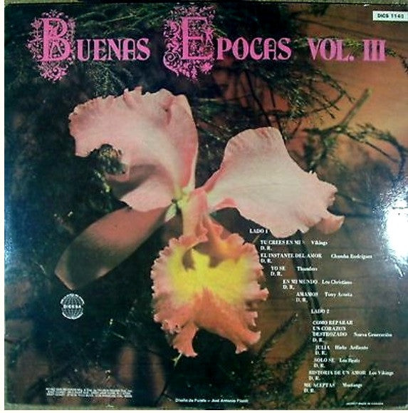 Various : Buenas Epocas Vol. III (LP, Comp)