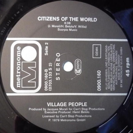Village People : Go West (12", Ltd)