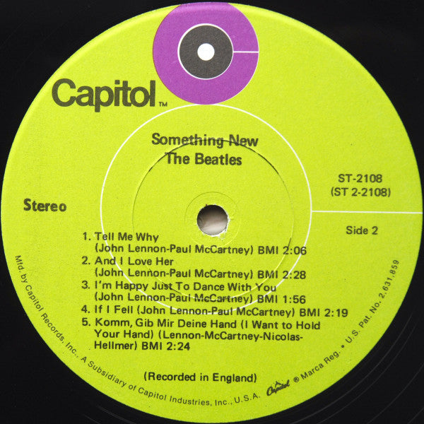 The Beatles : Something New (LP, Album, RE, Los)