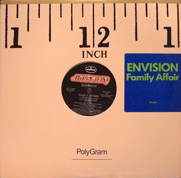 Envision (2) : Family Affair (12", Promo)
