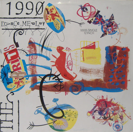 Various : The Brits 1990 Dance Medley (12", Maxi, P/Mixed)