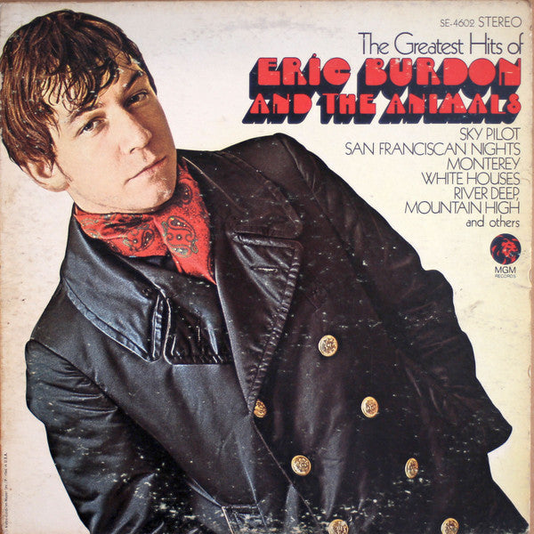 Eric Burdon And The Animals* : The Greatest Hits Of Eric Burdon And The Animals (LP, Comp)