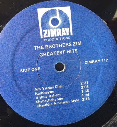 The Brothers Zim : Greatest Hits (LP, Comp)