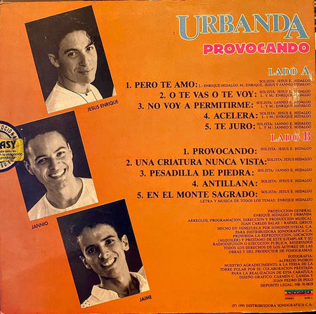 Urbanda : Provocando (LP, Album)