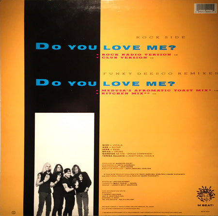 Rights Of The Accused : Do You Love Me? (12", Smplr, S/Edition)