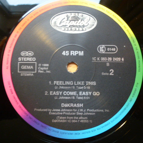 dáKRASH : Wasn't I Good To Ya ? (12", Ltd)
