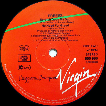 Freeez : Pop Goes My Love (12")