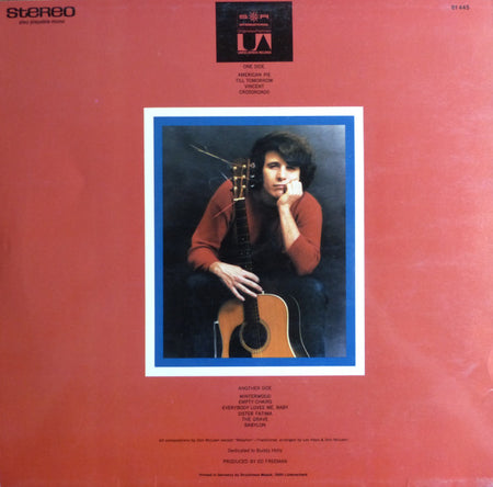 Don McLean : American Pie (LP, Album, Club, RE)