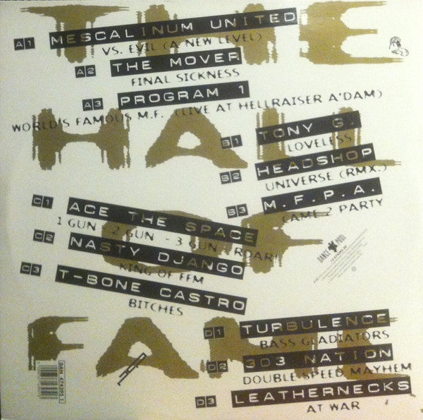 Various : Frankfurt Trax Volume 4 - The Hall Of Fame (2x12", Comp)