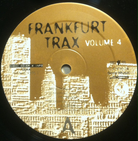 Various : Frankfurt Trax Volume 4 - The Hall Of Fame (2x12", Comp)
