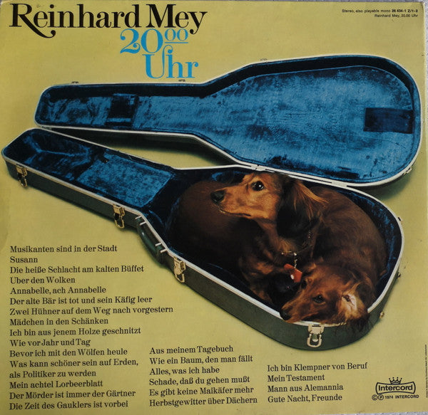 Reinhard Mey : 20.00 Uhr (2xLP, Album)
