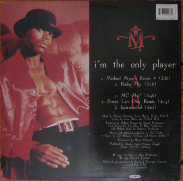 Melieck Britt : I'm The Only Player (12")