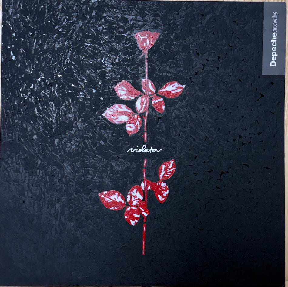 Depeche Mode-Violator (first UK press) - ONE_OF_A_KIND - hand-painted
