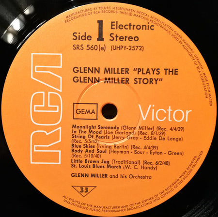 Glenn Miller And His Orchestra : Glenn Miller Story (LP, Comp, Gat)