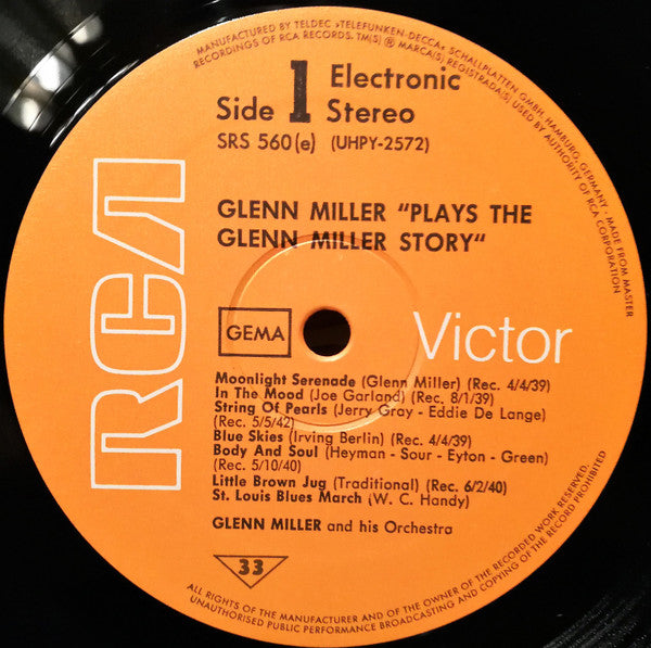 Glenn Miller And His Orchestra : Glenn Miller Story (LP, Comp, Gat)