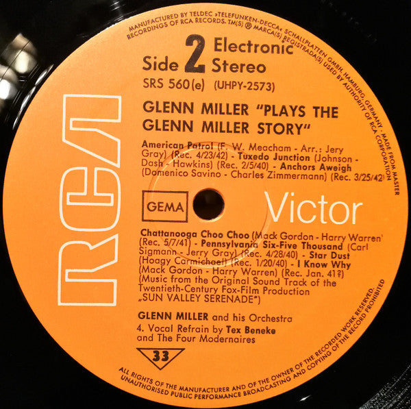 Glenn Miller And His Orchestra : Glenn Miller Story (LP, Comp, Gat)