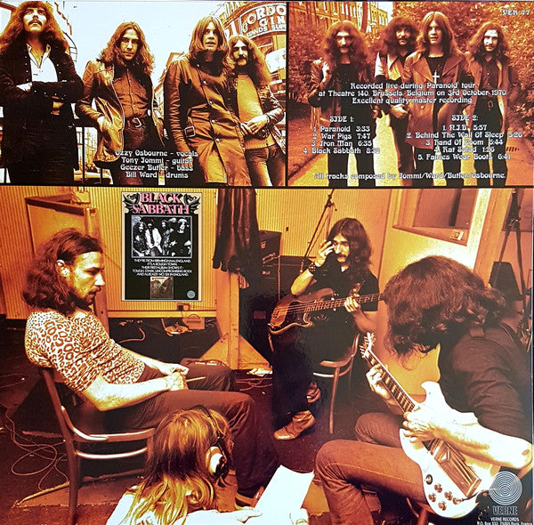 Black Sabbath – Live In Brussels 1970 LP